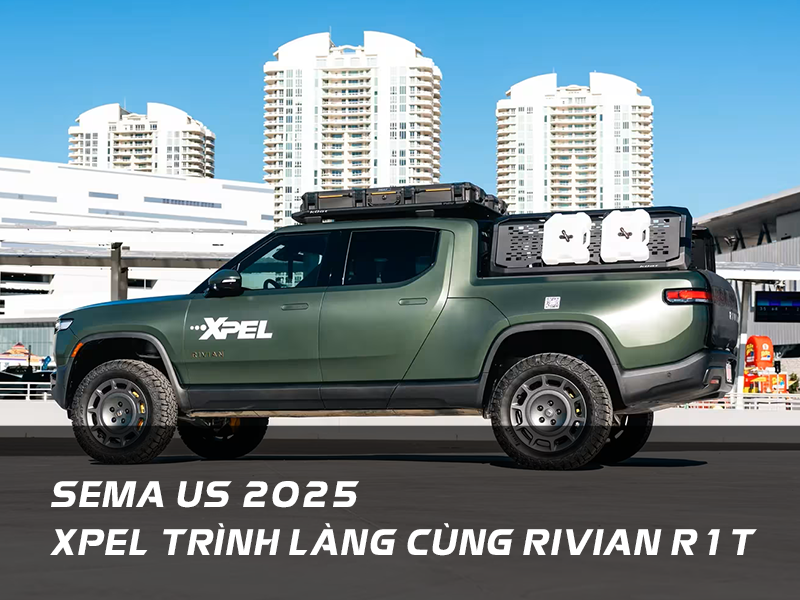 XPEL Thử Nghiệm Phiên Bản Đặc Biệt Rivian R1T tại SEMA US 2025